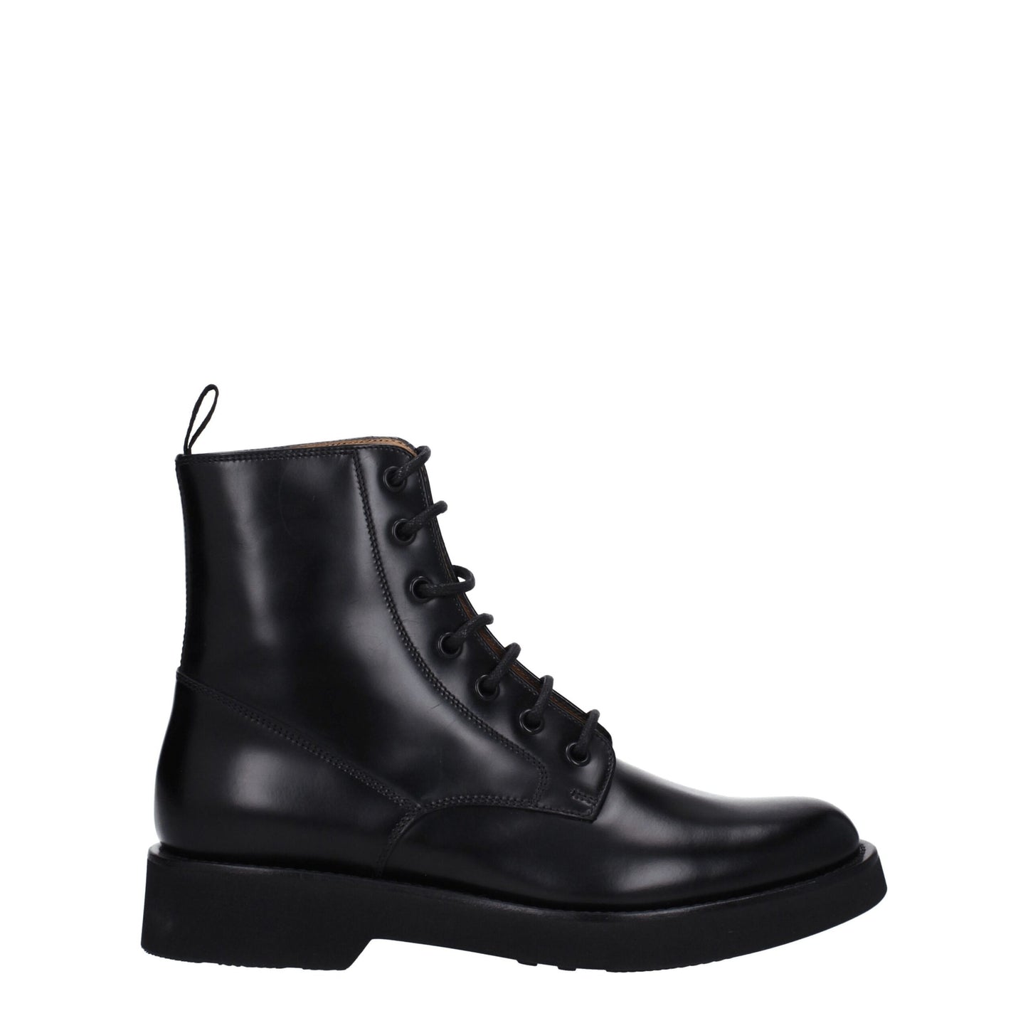 Church's Black Leather Ankle