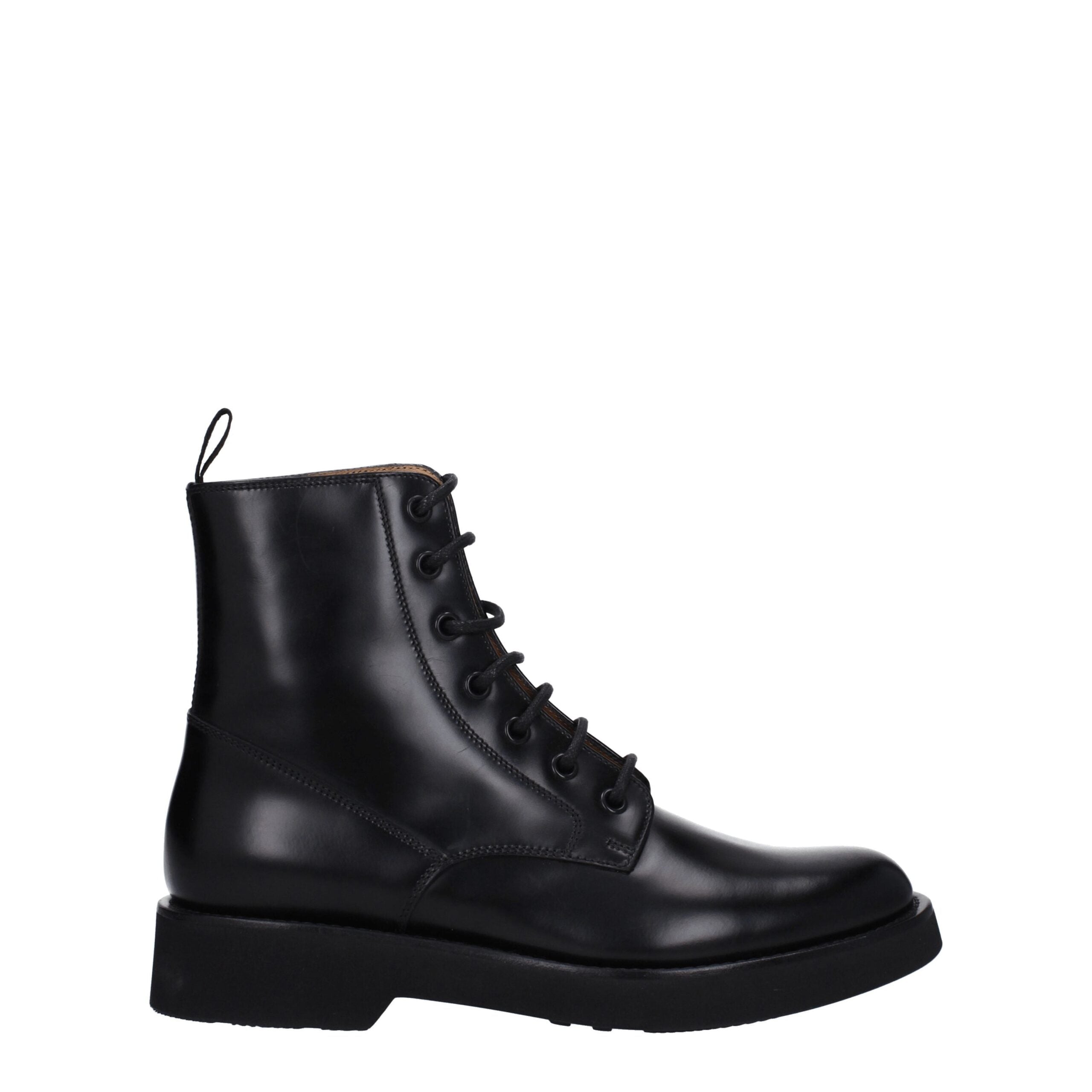 Church's Black Leather Ankle