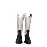 Paris Texas Beige Leather Boot