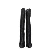 Paris Texas Black Leather Boot
