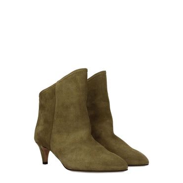 Isabel Marant Gray Leather Ankle