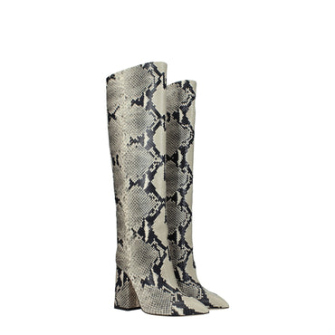 Paris Texas Beige Leather Boot