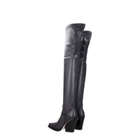 Paris Texas Black Leather Boot