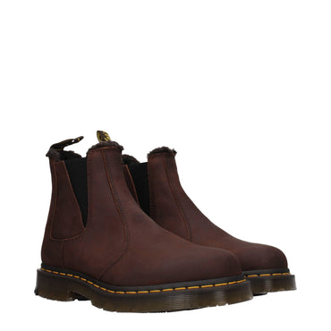 Dr. Martens Brown Leather Ankle