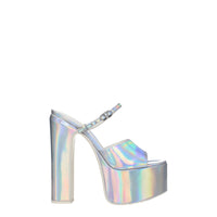 Valentino Garavani Gray Leather Sandal