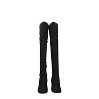 Valentino Garavani Black Fabric Boot