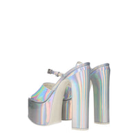 Valentino Garavani Gray Leather Sandal