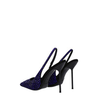 Paris Texas Black Leather Sandal