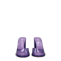 Paris Texas Purple Pvc Sandal