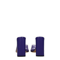Paris Texas Purple Pvc Sandal