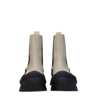 Stella McCartney Black Leather Ankle