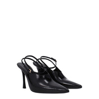 Givenchy Black Leather Sandal