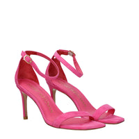 Stuart Weitzman Pink Leather Sandal