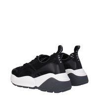 Stella McCartney Black Fabric Sneakers