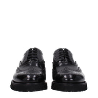 Church's Black Leather Oxfords And Derby