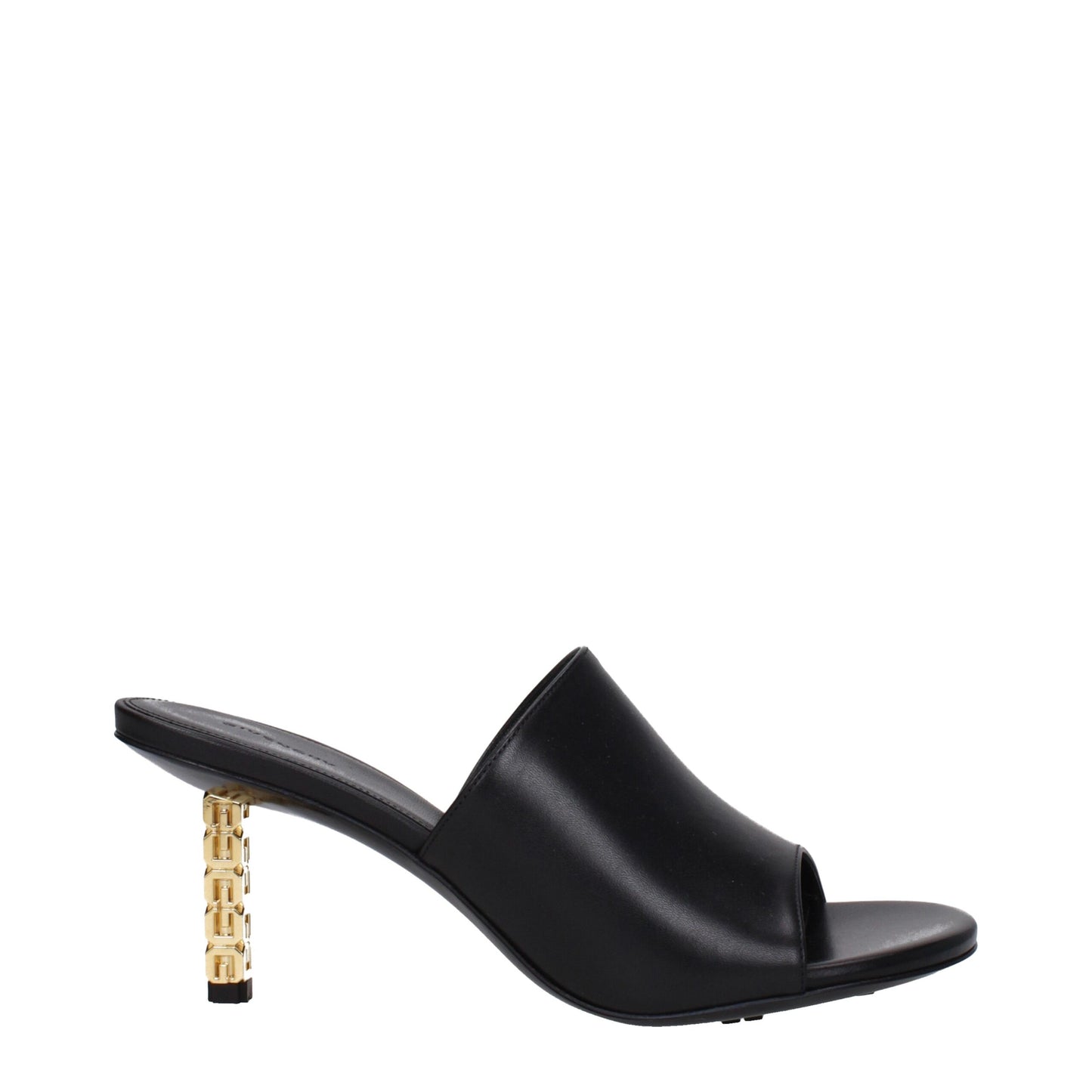 Givenchy Black Leather Sandal