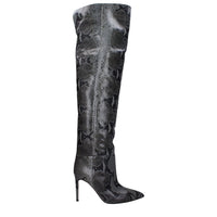 Paris Texas Gray Leather Boot