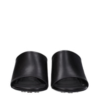 Givenchy Black Leather Sandal