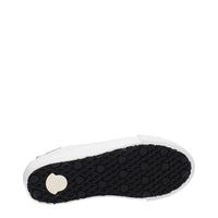 Moncler White Fabric Sneakers