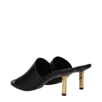 Givenchy Black Leather Sandal