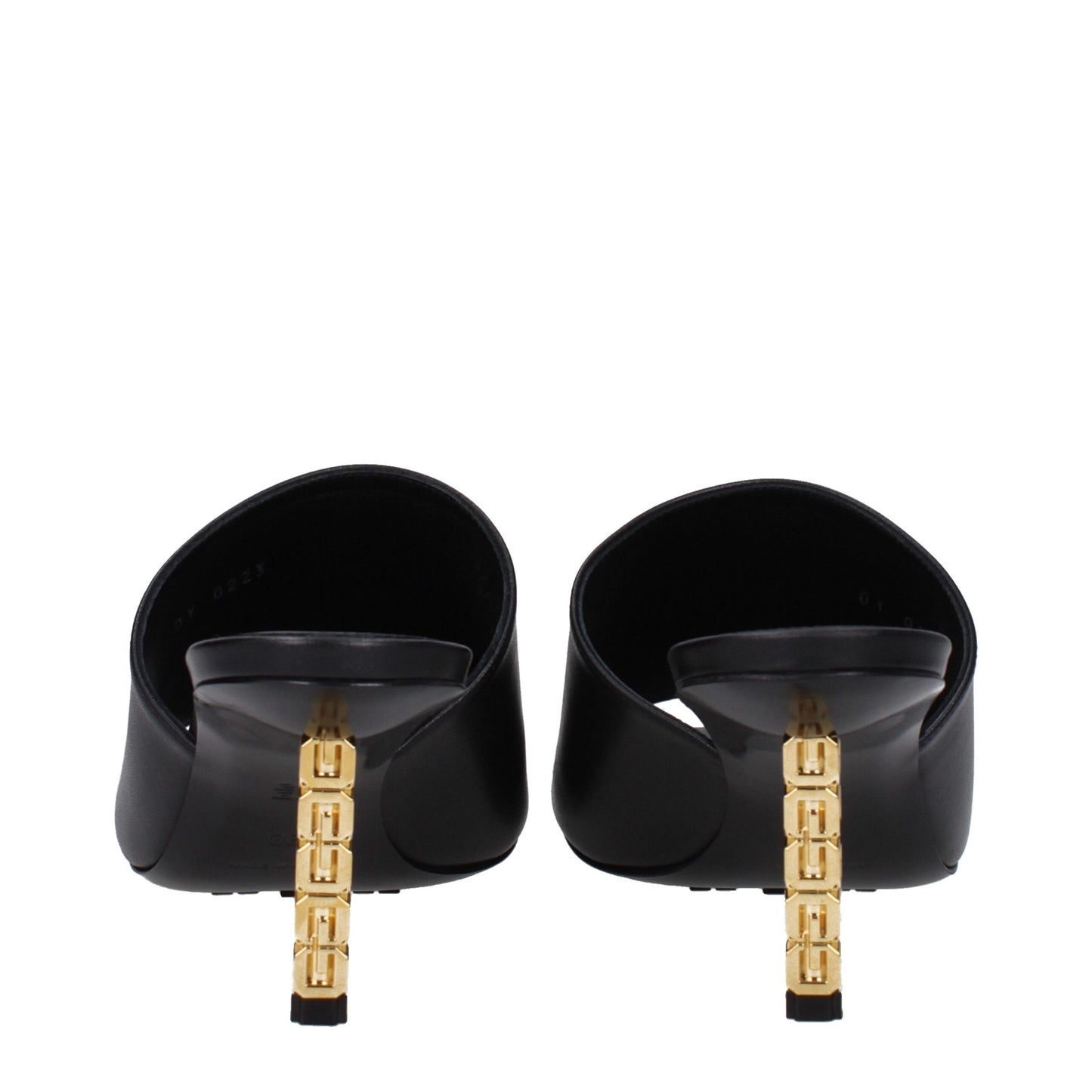 Givenchy Black Leather Sandal