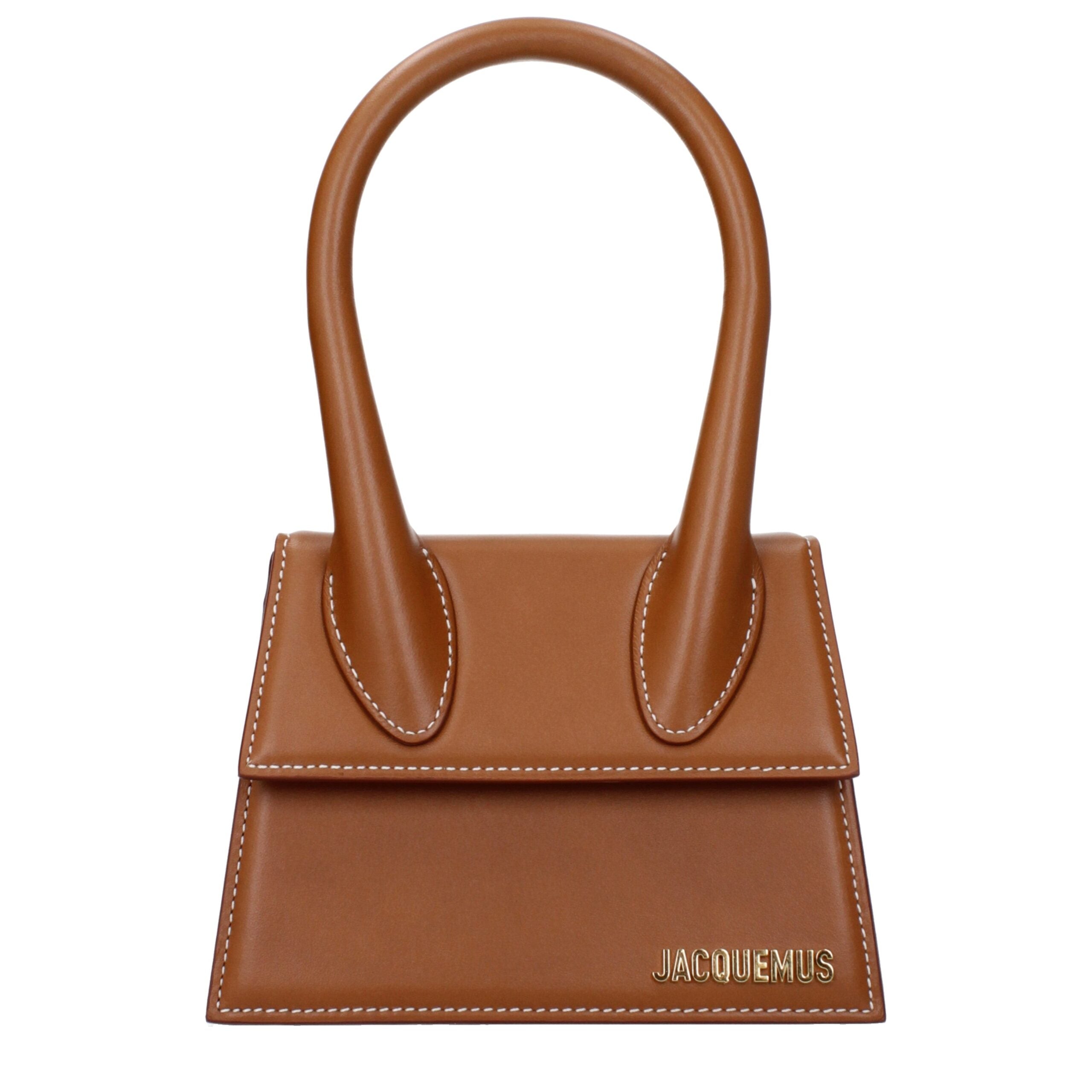 Jacquemus Brown Leather Handbag