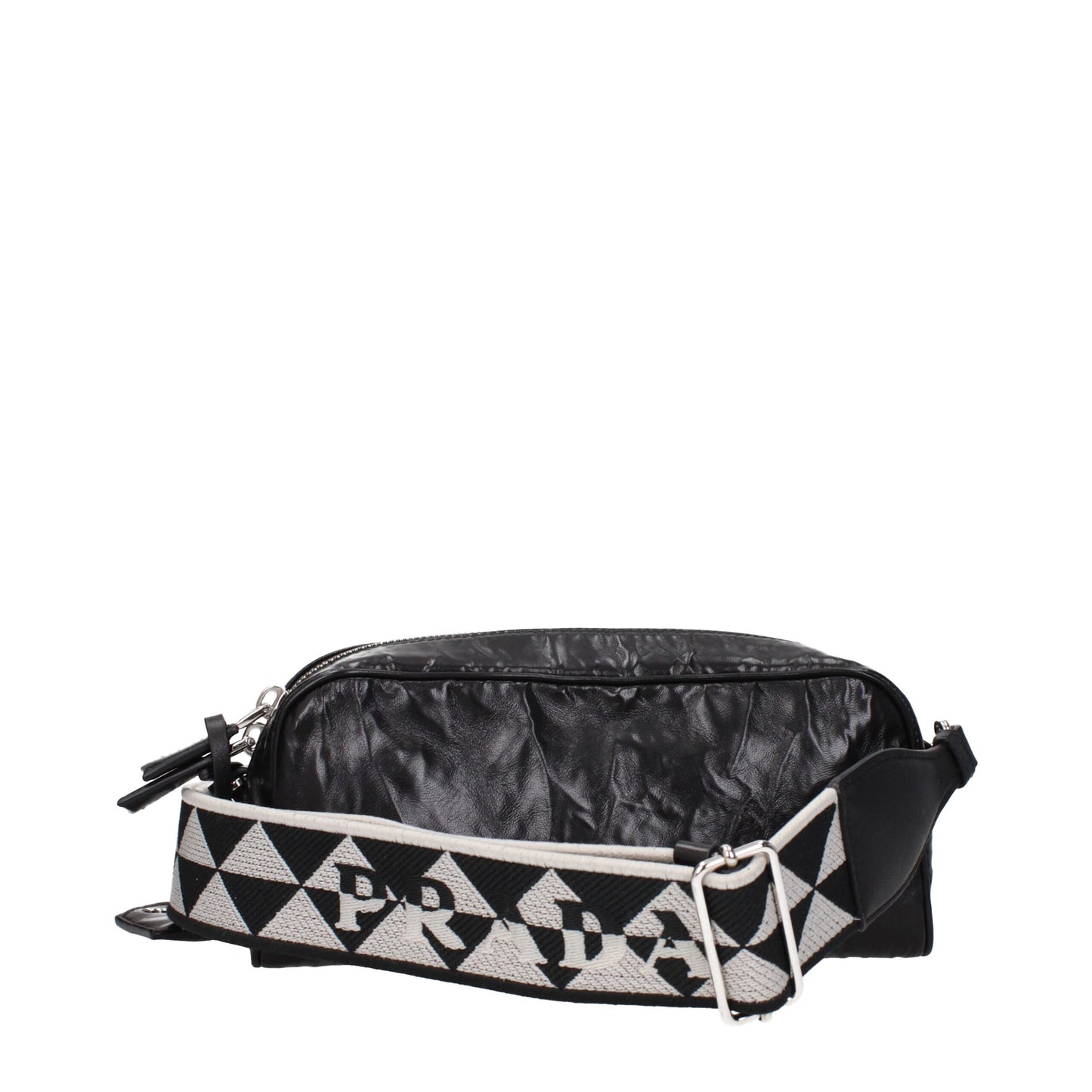 Prada Black Leather Crossbody Bag