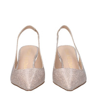 Stuart Weitzman Pink Fabric Sandal