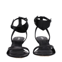 Isabel Marant Black Leather Sandal