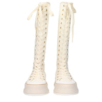 Max Mara Beige Fabric Boot