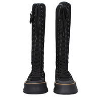 Max Mara Black Fabric Boot