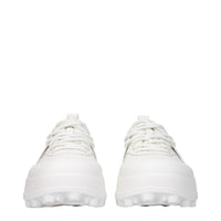 Jil Sander White Leather Sneakers