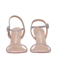 Stuart Weitzman Pink Leather Sandal