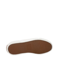 Valentino Garavani White Fabric Slip-On Loafer