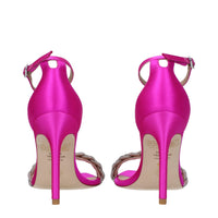 Stuart Weitzman Pink Satin Sandal