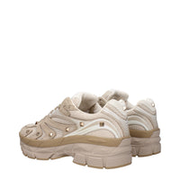 Valentino Garavani Beige Fabric Sneakers
