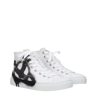 Vivienne Westwood White Fabric Sneakers