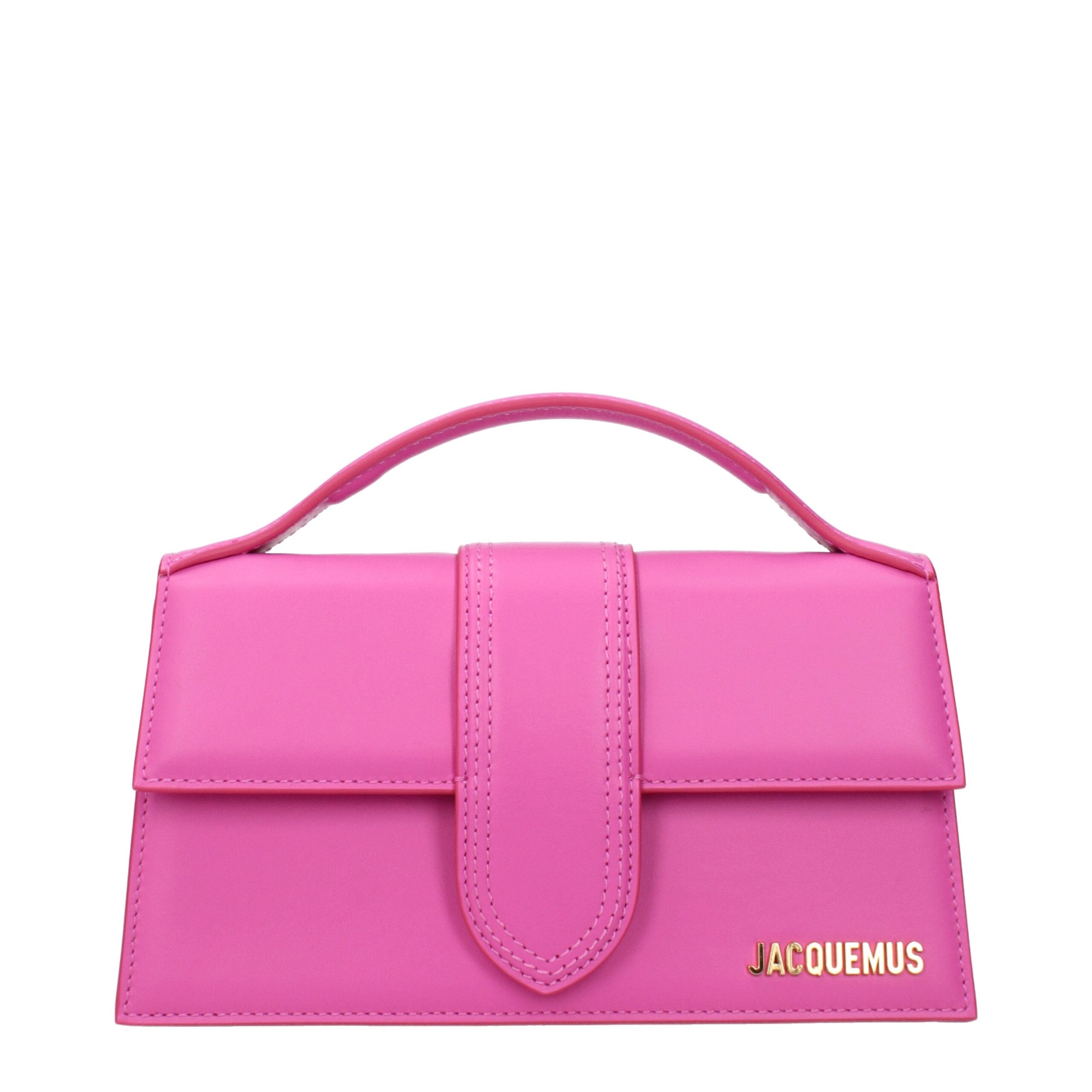 Jacquemus Pink Leather Handbag