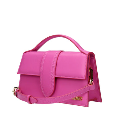 Jacquemus Pink Leather Handbag