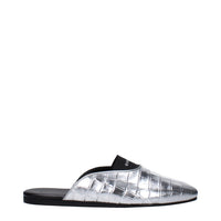Givenchy Gray Leather Slipper