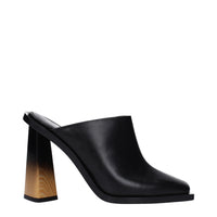 Givenchy Black Leather Sandal