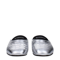 Givenchy Gray Leather Slipper