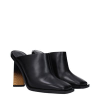 Givenchy Black Leather Sandal