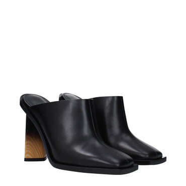 Givenchy Black Leather Sandal