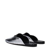 Givenchy Gray Leather Slipper