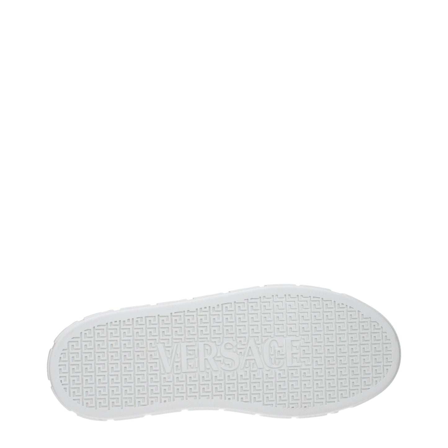 Versace White Leather Sneakers