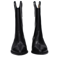 Isabel Marant Black Leather Ankle