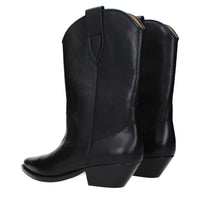 Isabel Marant Black Leather Ankle