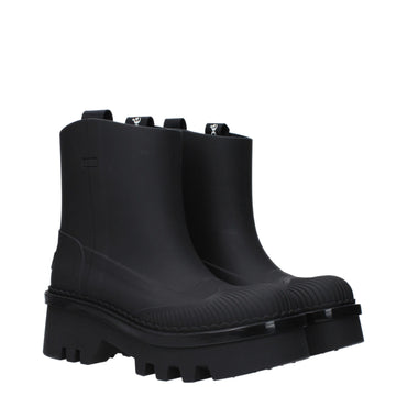 Chloé Black Cotton Ankle