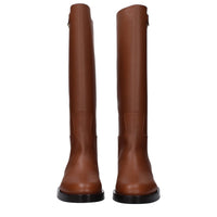 Valentino Garavani Brown Leather Boot